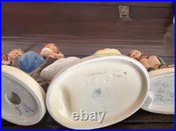 10 VINTAGE GOEBEL HUMMEL FIGURINES W Germany BOYS GIRLS Goose Girl Bee B40