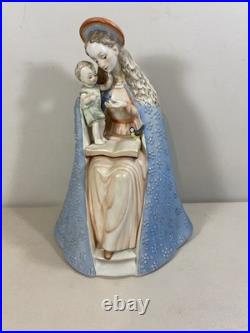 12 1/2 h Hummel Goebel #10/3 Flower Madonna Open Halo Full Bee Germany Figurine 12 1/2 h Hummel Goebel #10/3 Flower Madonna Open Halo Full Bee Germany Figurine