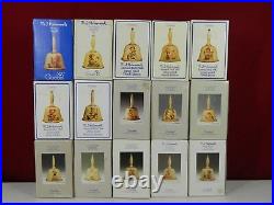 15 Hummel Goebel Annual Bells Complete Collection 19781992 With Original Boxes