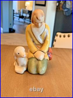 1930's Hummel Goebel HX-82 Nativity Figurines TMK1 CROWN w FULL BEE