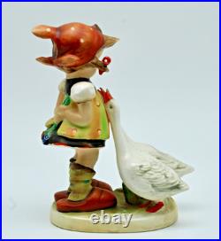 1935 1949 Hummel Goebel Goose Girl 47/0 TMK1 Incised Crown U. S. Zone Germany