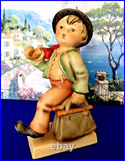 1938 MERRY WANDERER TMK1 Marked April 38 Hum #7/0-6.25 Tall, Goebel Hummel RARE
