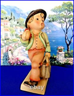 1938 MERRY WANDERER TMK1 Marked April 38 Hum #7/0-6.25 Tall, Goebel Hummel RARE