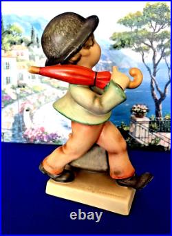 1938 MERRY WANDERER TMK1 Marked April 38 Hum #7/0-6.25 Tall, Goebel Hummel RARE