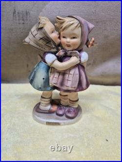 1948 Goebel Hummel 5.25 tall TELLING HER SECRET #196/0 Figurine W Germany