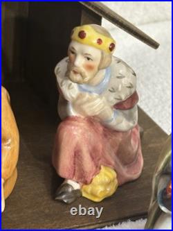 1950's Goebel Nativity Set WithCreche 12 Items Total West Germany Excellent Shape