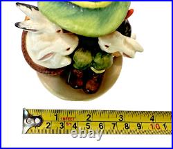 1950s Handpainted Original Precious Goebel & Hummel Boy w Rabbits Figurine #58/0