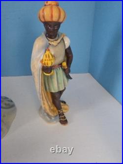 1951 Goebel Hummel #214 Large Porcelain Nativity 8Pc W. Germany