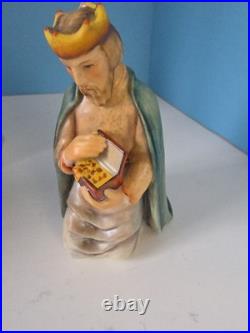 1951 Goebel Hummel #214 Large Porcelain Nativity 8Pc W. Germany