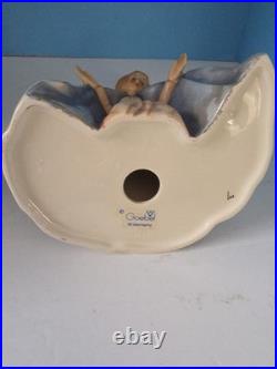 1951 Goebel Hummel #214 Large Porcelain Nativity 8Pc W. Germany