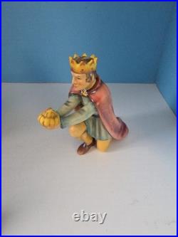 1951 Goebel Hummel #214 Large Porcelain Nativity 8Pc W. Germany