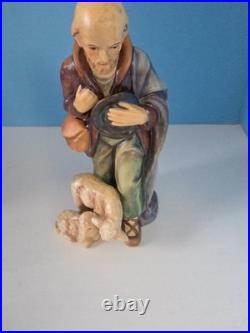 1951 Goebel Hummel #214 Large Porcelain Nativity 8Pc W. Germany