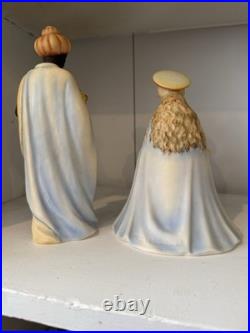 1951 Goebel Hummel #214 Large Porcelain Nativity Set 12 Pc W. Germany
