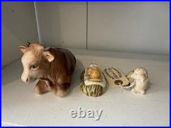 1951 Goebel Hummel #214 Large Porcelain Nativity Set 12 Pc W. Germany