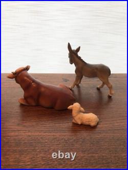 1951 Hummel Goebel Nativity 16 Pc Figurine Christmas set with ALL CAMELS 214 LOOK