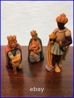 1951 Hummel Goebel Nativity 16 Pc Figurine Christmas set with ALL CAMELS 214 LOOK