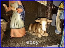 1951 Vintage Goebel Hummel Nativity 13 Piece Set