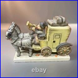 1952 Goebel Hummel 226 Stagecoach The mail is here W Germany 33 In Corner
