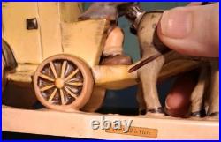 1952 Goebel Hummel 226 Stagecoach The mail is here W Germany 33 In Corner