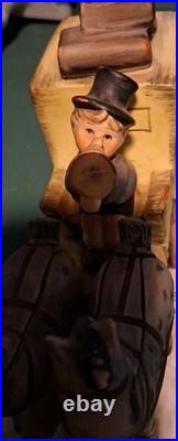 1952 Goebel Hummel 226 Stagecoach The mail is here W Germany 33 In Corner