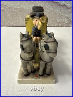 1952 Goebel Hummel Figurine The Mail Is Here 226 TMK 6 Vintage Made in Germany