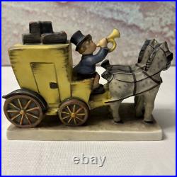 1952 Goebel Hummel Figurine The Mail Is Here 226 TMK 6 Vintage Made in Germany
