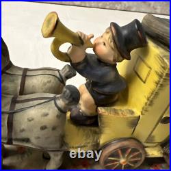 1952 Goebel Hummel Figurine The Mail Is Here 226 TMK 6 Vintage Made in Germany