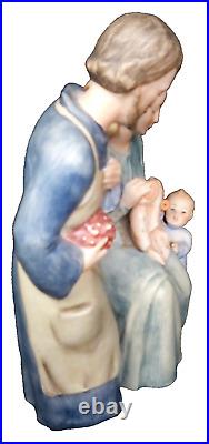 1953 Goebel Hummel West Germany Holy Family Jesus Figurine Hx 245 Sacrart