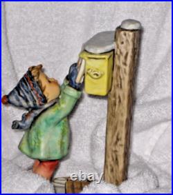 1957 Goebel Hummel Figurine A Letter To Santa Claus #340 West Germany 7 Boxed