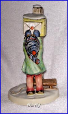 1957 Goebel Hummel Figurine A Letter To Santa Claus #340 West Germany 7 Boxed