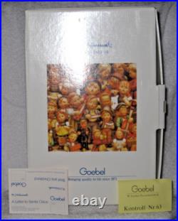 1957 Goebel Hummel Figurine A Letter To Santa Claus #340 West Germany 7 Boxed