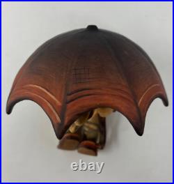 1957 Hummel Umbrella Boy & Girl Figurines Goebel W. Germany 152/OB & 152/OA Pair