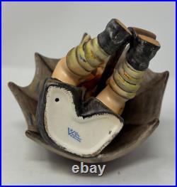 1957 Hummel Umbrella Boy & Girl Figurines Goebel W. Germany 152/OB & 152/OA Pair