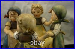 1957 Ring Around The Rosie #348 Hummel Figure W. Germany Goebel