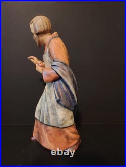 1970s Goebel M I Hummel Joseph Christmas Nativity Figurine # 214 B Retired 1970s Goebel M I Hummel Joseph Christmas Nativity Figurine # 214 B Retired