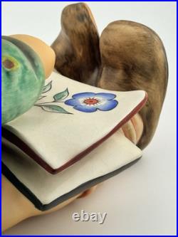 1972 Vintage Goebel Hummel BOOK WORM 3/II Girl Reading TMK3 Large 9.5 Tall