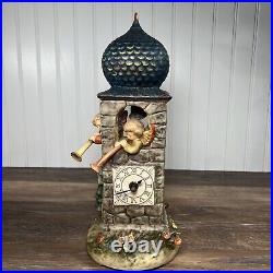 1988 Hummel Call to Worship Clock Tower Goebel Working- Great Condition
