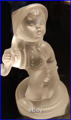 1990 Goebel Crystal Hummel Little Wanderer Goebel Germany Crystal Collections 1990 Goebel Crystal Hummel Little Wanderer Goebel Germany Crystal Collections