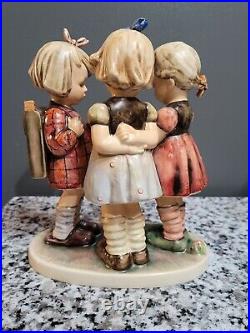 1990s RARE Large 7 1/2 Hummel Goebel Porcelain Figurine 177/I School Girls TMK7