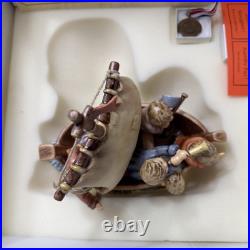 1992 Goebel Hummel Figurine Land in Sight #09457 WithMedal Limited Edition COA