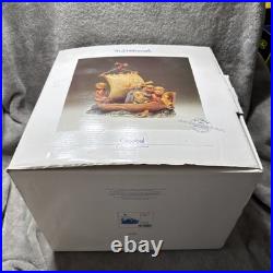 1992 Goebel Hummel Figurine Land in Sight #09457 WithMedal Limited Edition COA