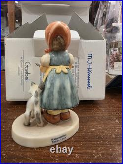 1996 Goebel Hummel Figurine Tender Love #2007 Limited Girl And Cats