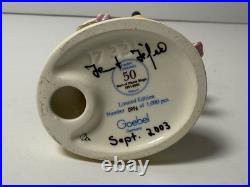 2001 Hummel Goebel Celebrates 50 Years Of Disney Magic 7 Pc Set Signed Nib #996