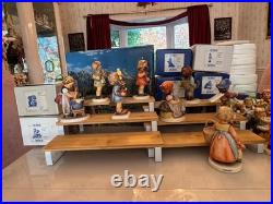 22 Goebel Hummels on BRAND NEW DISPLAY STAND- ALL MIB