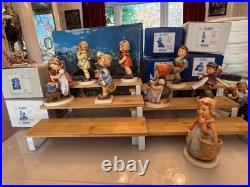 22 Goebel Hummels on BRAND NEW DISPLAY STAND- ALL MIB