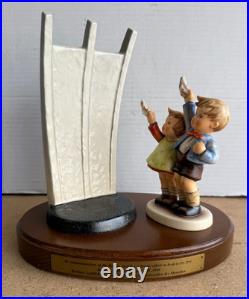 3 Pc Goebel Hummel Berlin Airlift Memorial #83 Limited Edition Box COA