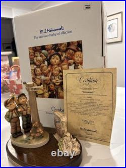 3 Pc Goebel Hummel Crossroads & Berlin Wall 331 Military Freedom L. Edition NEW