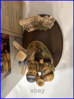 3 Pc Goebel Hummel Crossroads & Berlin Wall 331 Military Freedom L. Edition NEW