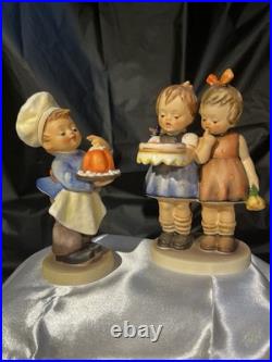 44 Pcs, Goebel Hummel Porcelain Figurine Germany, TMK 4,5 and collectors ed