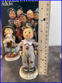 4 Vintage Hummel Goebel Germany Porcelain Collectible Figurines Statues Book Vtg